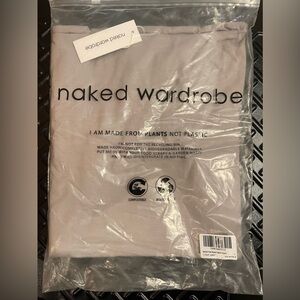 Naked Wardrobe Butter Rock The Boat Bodysuit Light Grey